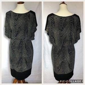 Embellished  Blouson Special Occasion Dress